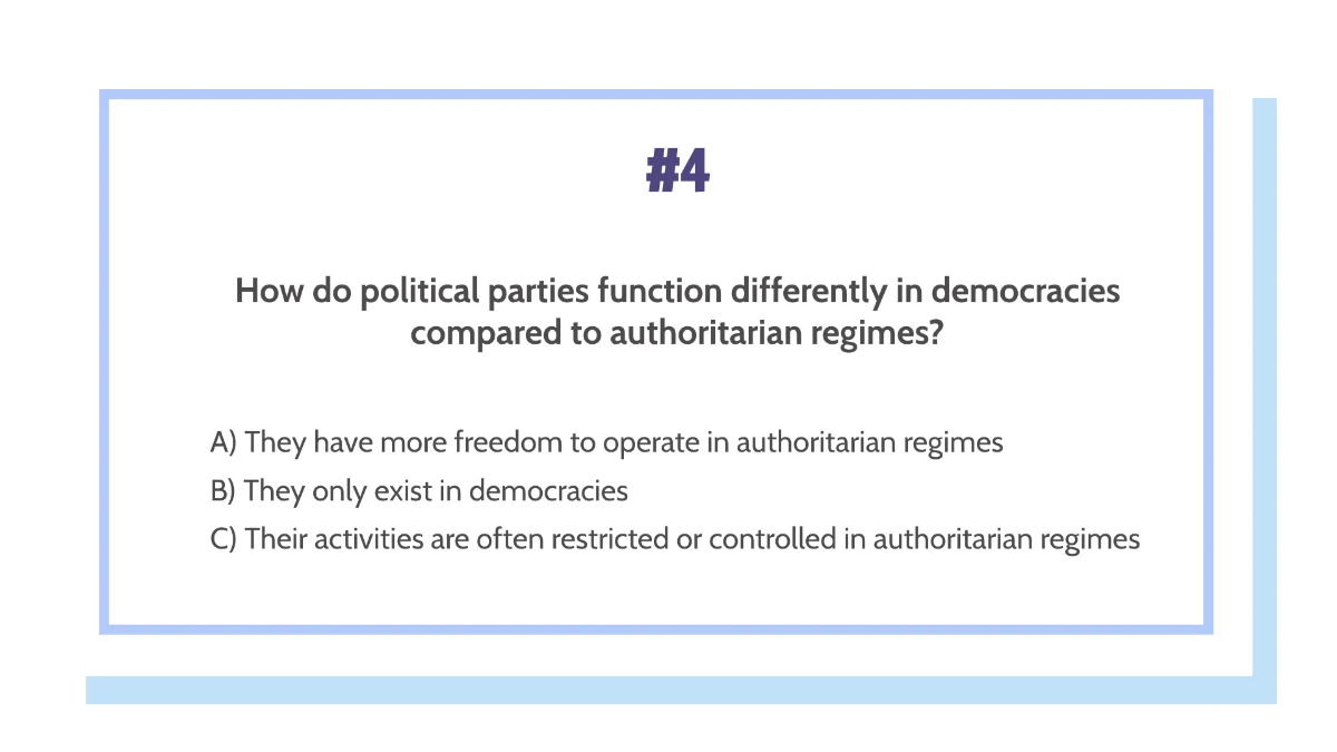 Free Comparative Political Systems Template to Edit Online