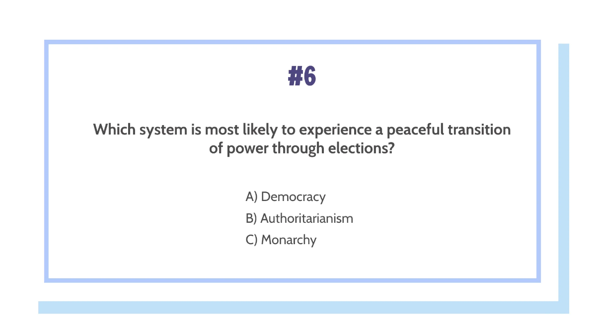 Free Comparative Political Systems Template to Edit Online