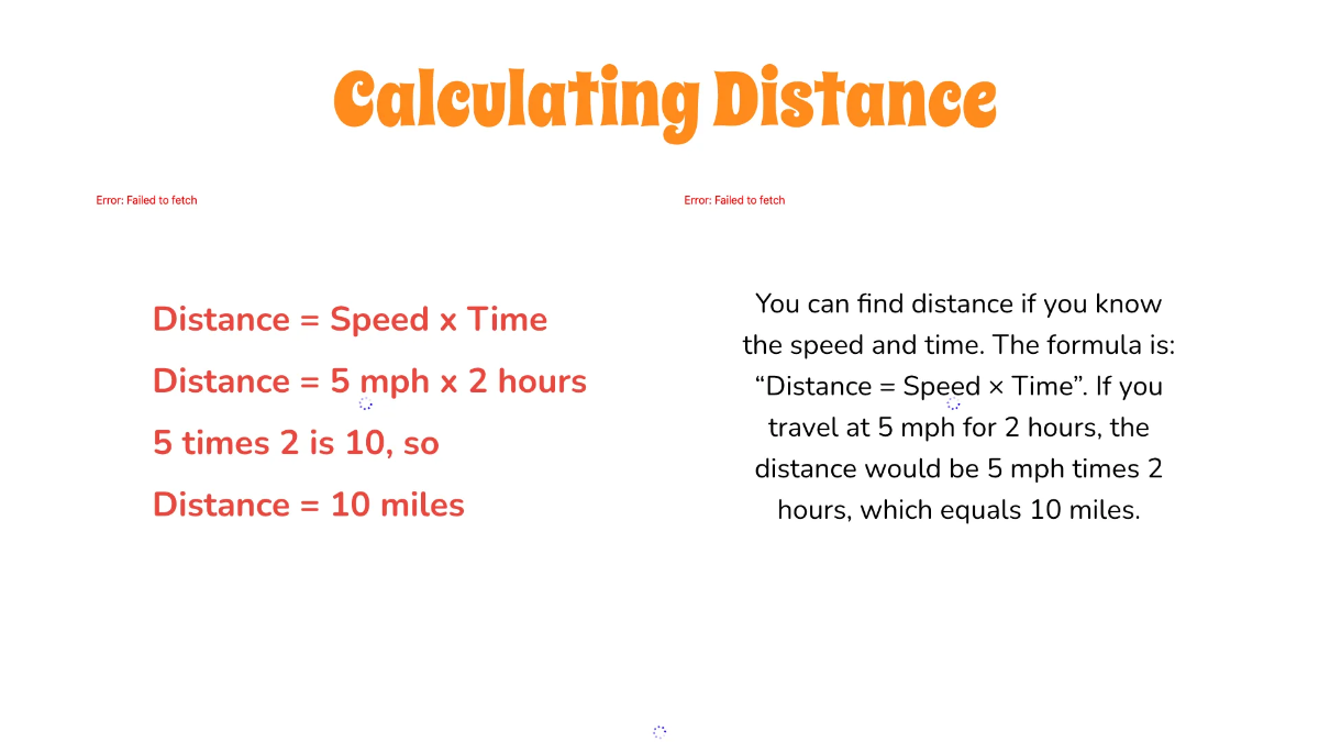 Free Calculate Speed, Distance, and Time Template to Edit Online