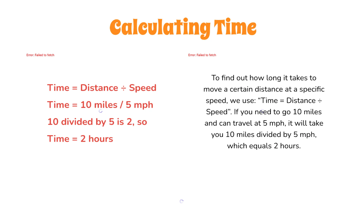 Free Calculate Speed, Distance, and Time Template to Edit Online
