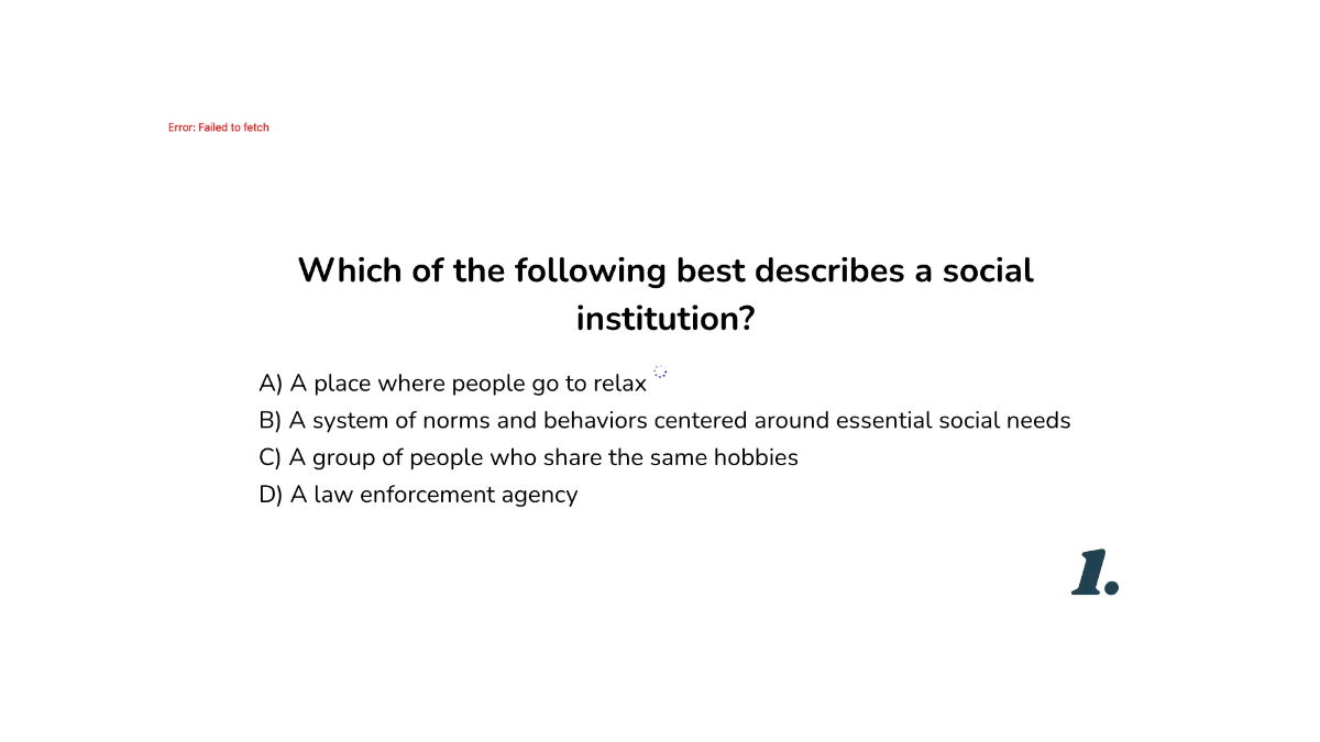 Free Social Institutions Template to Edit Online