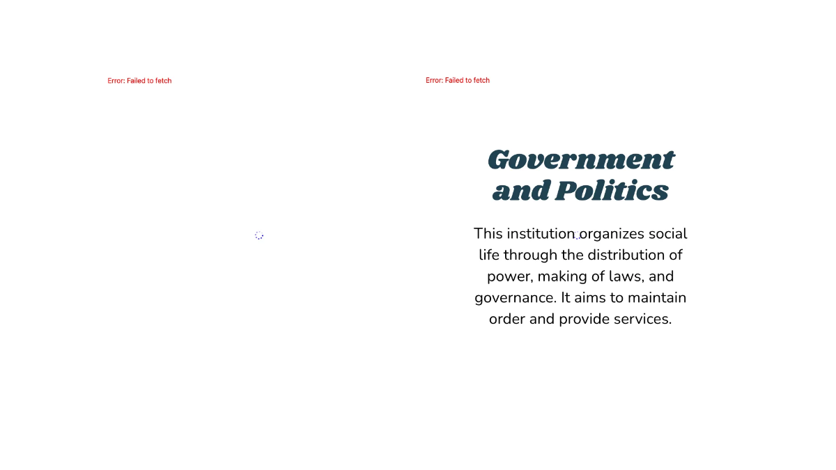 Free Social Institutions Template to Edit Online