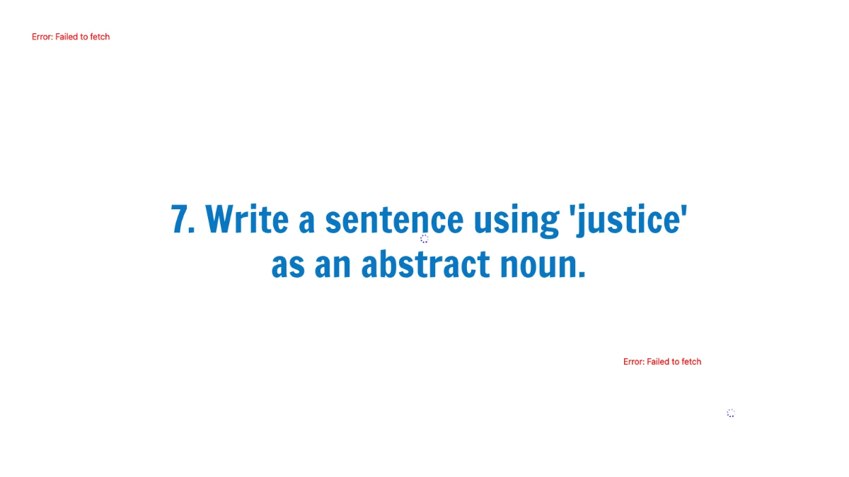 Free Abstract Nouns Template to Edit Online