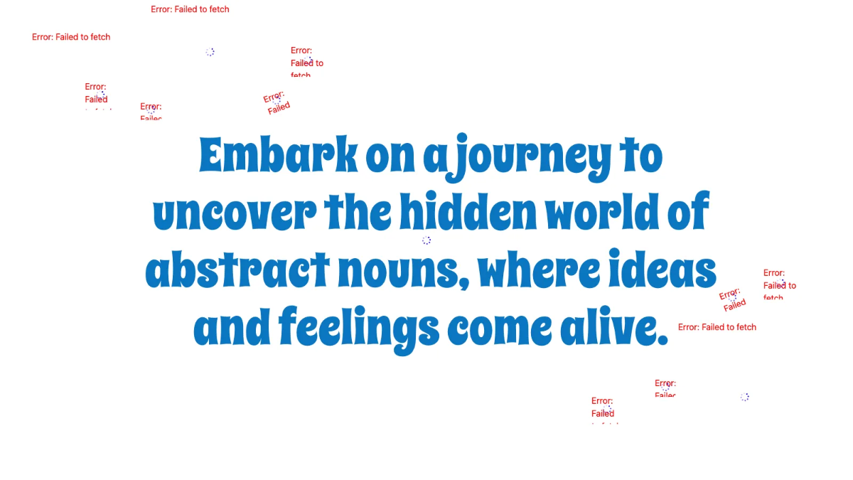 Free Abstract Nouns Template to Edit Online