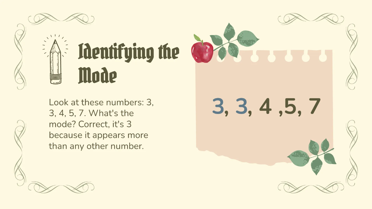 Free Calculate Mean, Median, Mode and Range Template to Edit Online
