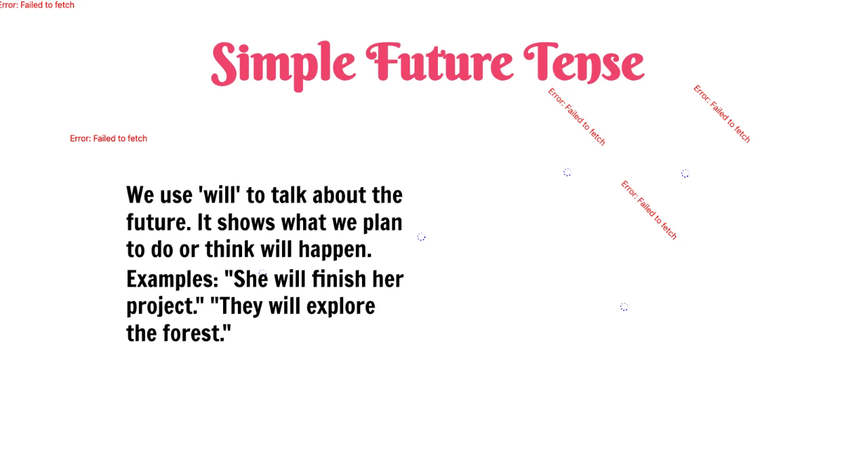 Free Verb Tenses Template to Edit Online