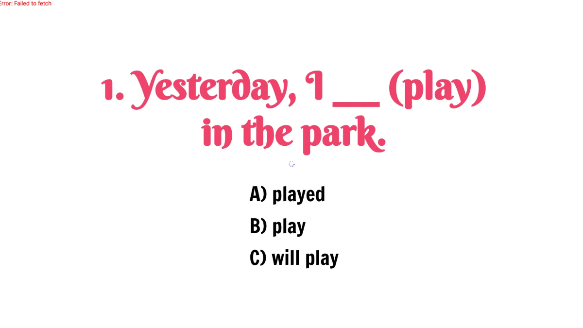 Free Verb Tenses Template to Edit Online