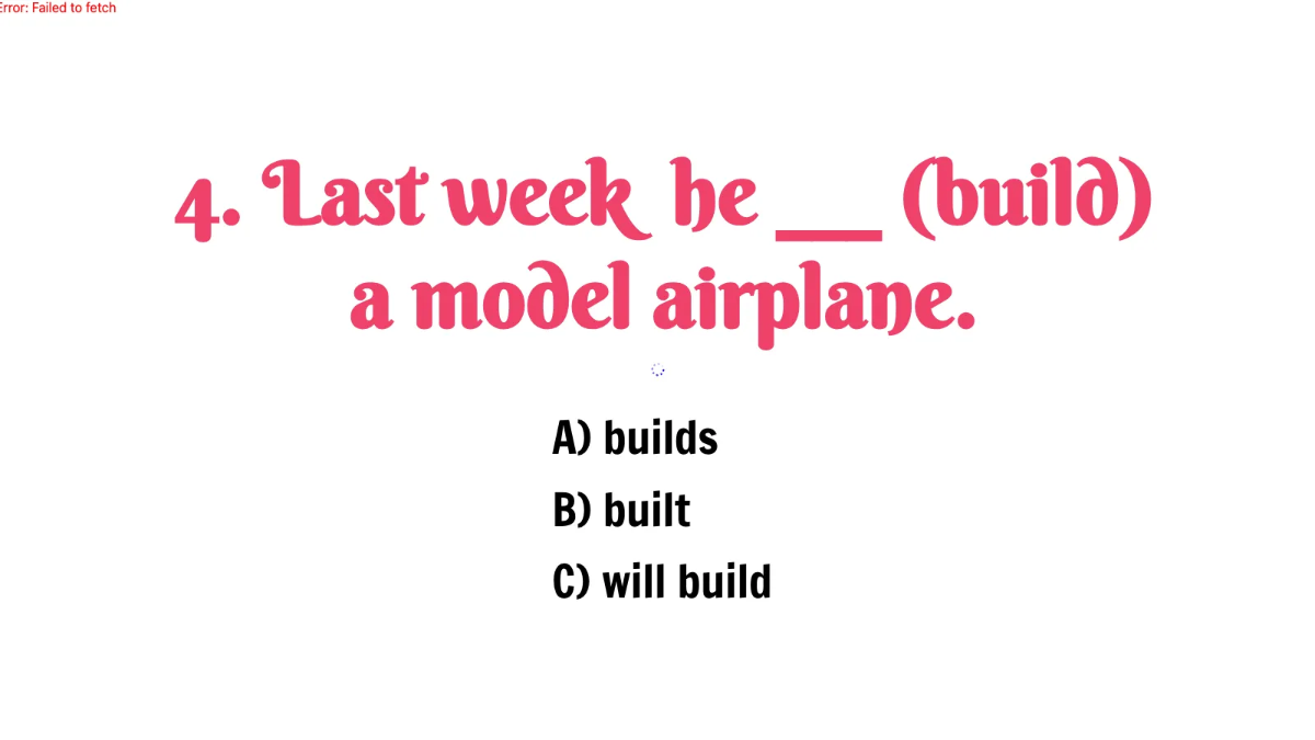 Free Verb Tenses Template to Edit Online