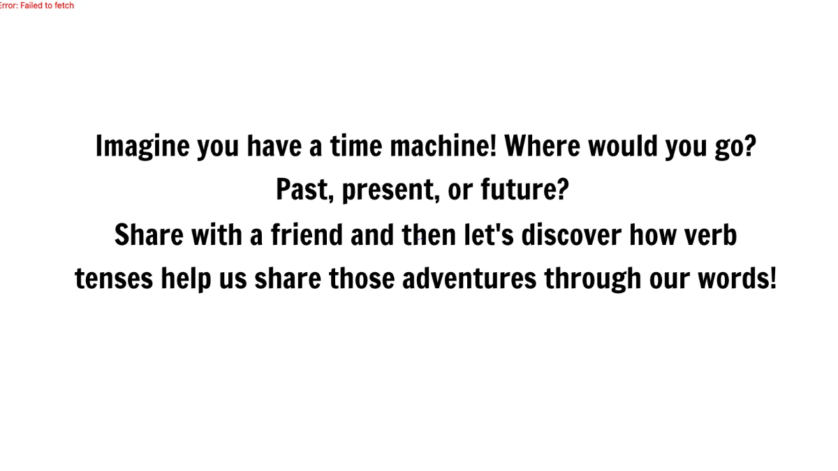 Free Verb Tenses Template to Edit Online