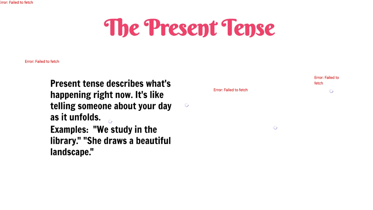 Free Verb Tenses Template to Edit Online