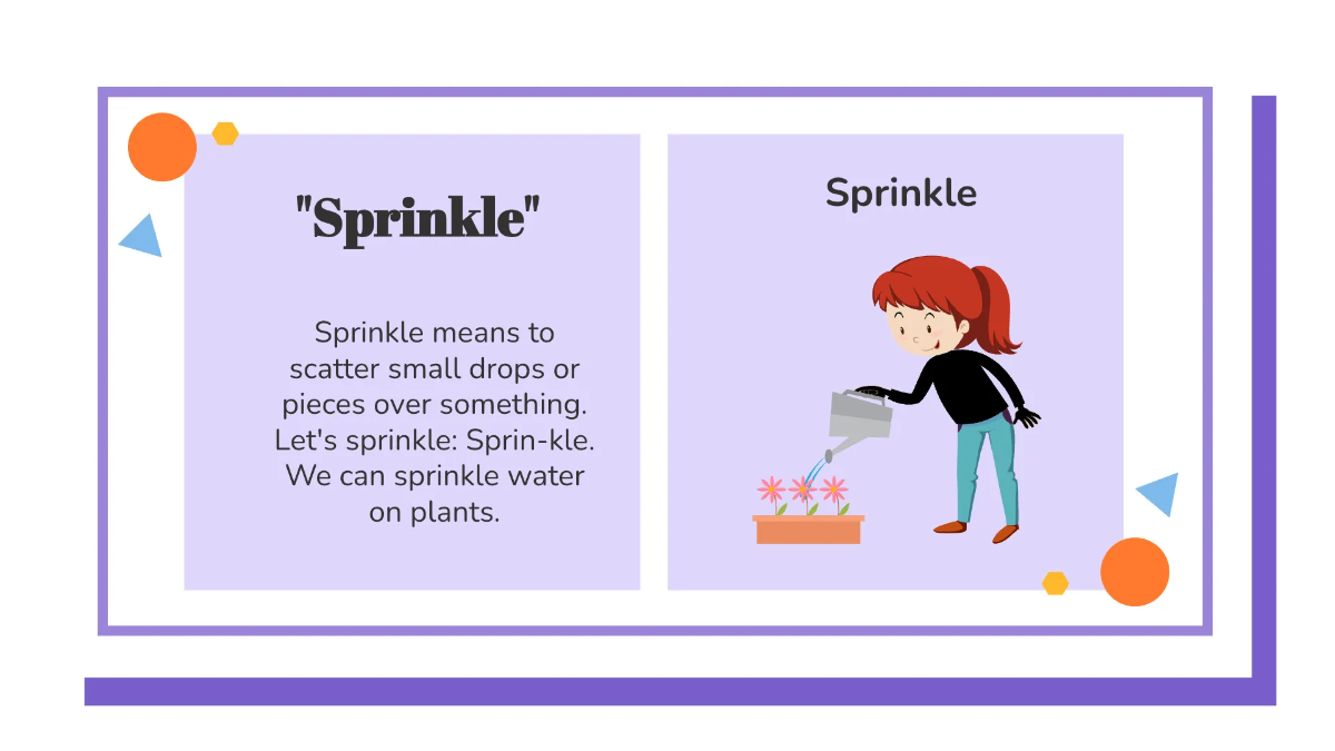 Free Vocabulary and Word Recognition Template to Edit Online