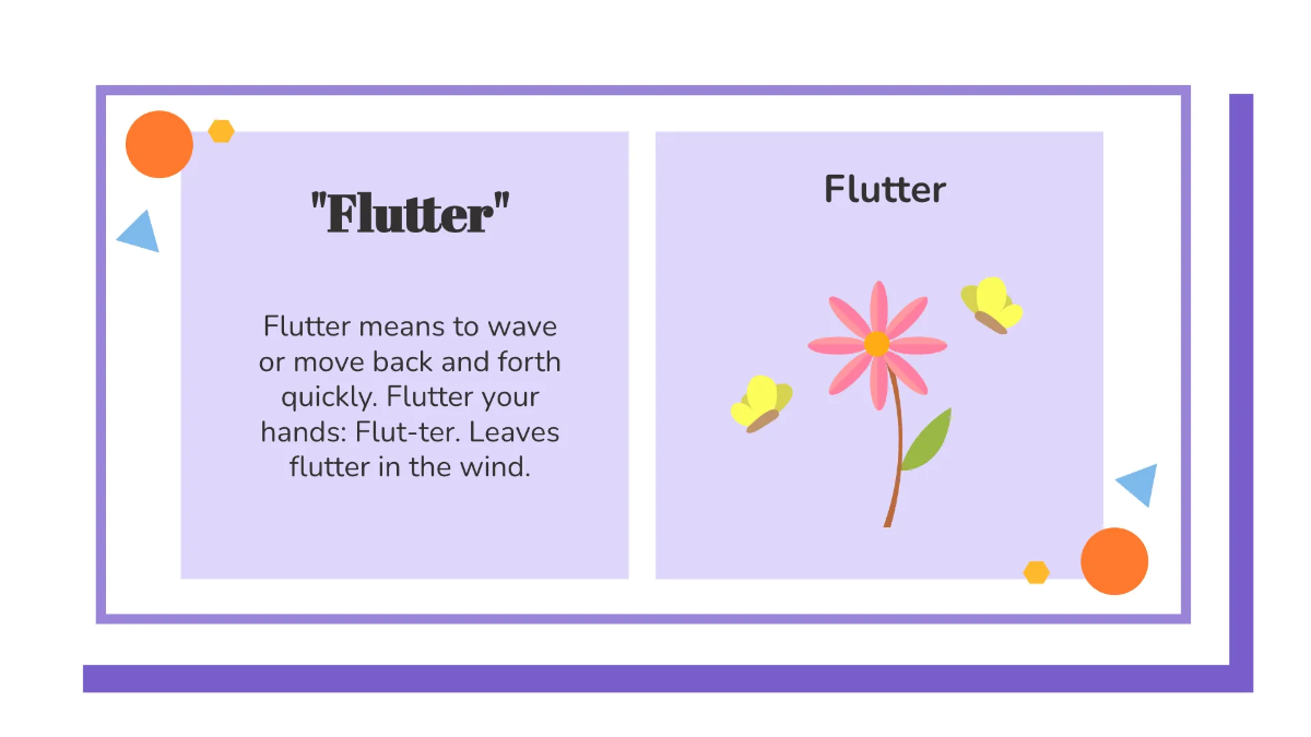 Free Vocabulary and Word Recognition Template to Edit Online