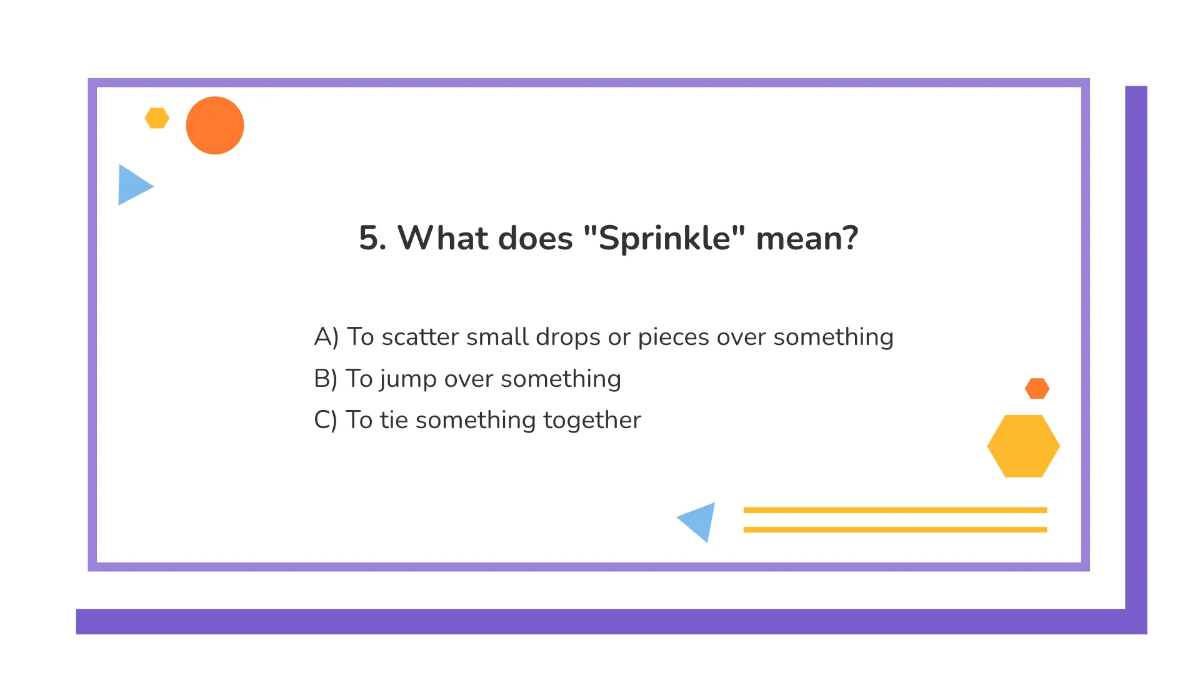 Free Vocabulary and Word Recognition Template to Edit Online