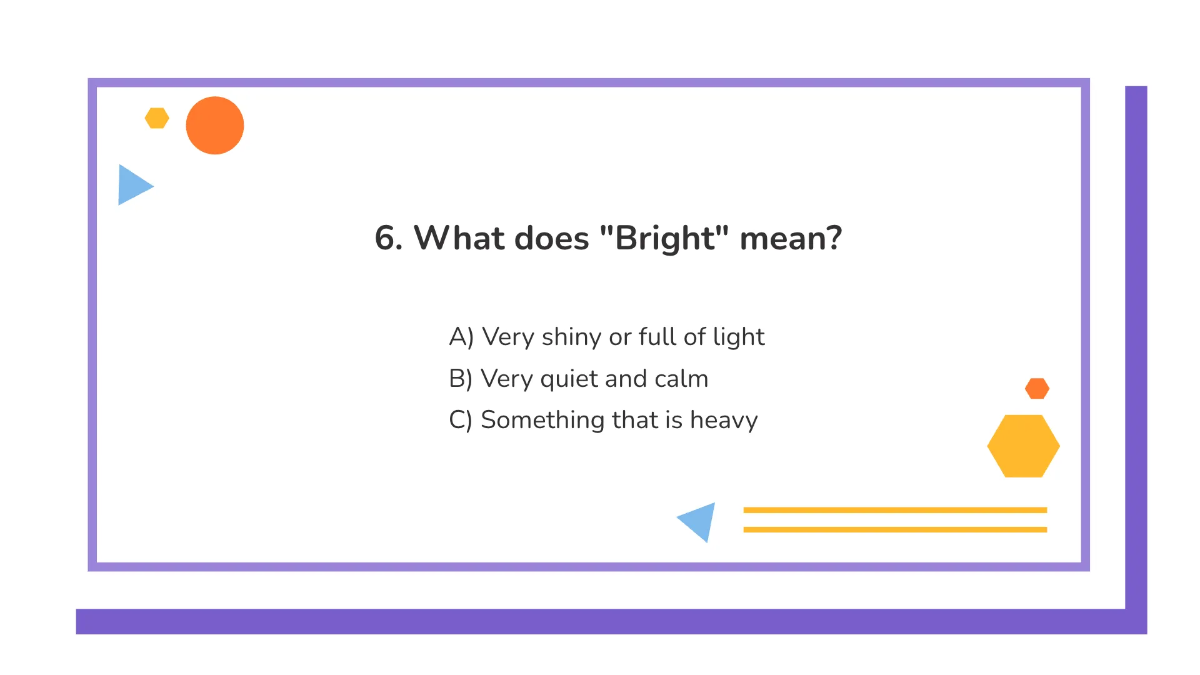 Free Vocabulary and Word Recognition Template to Edit Online