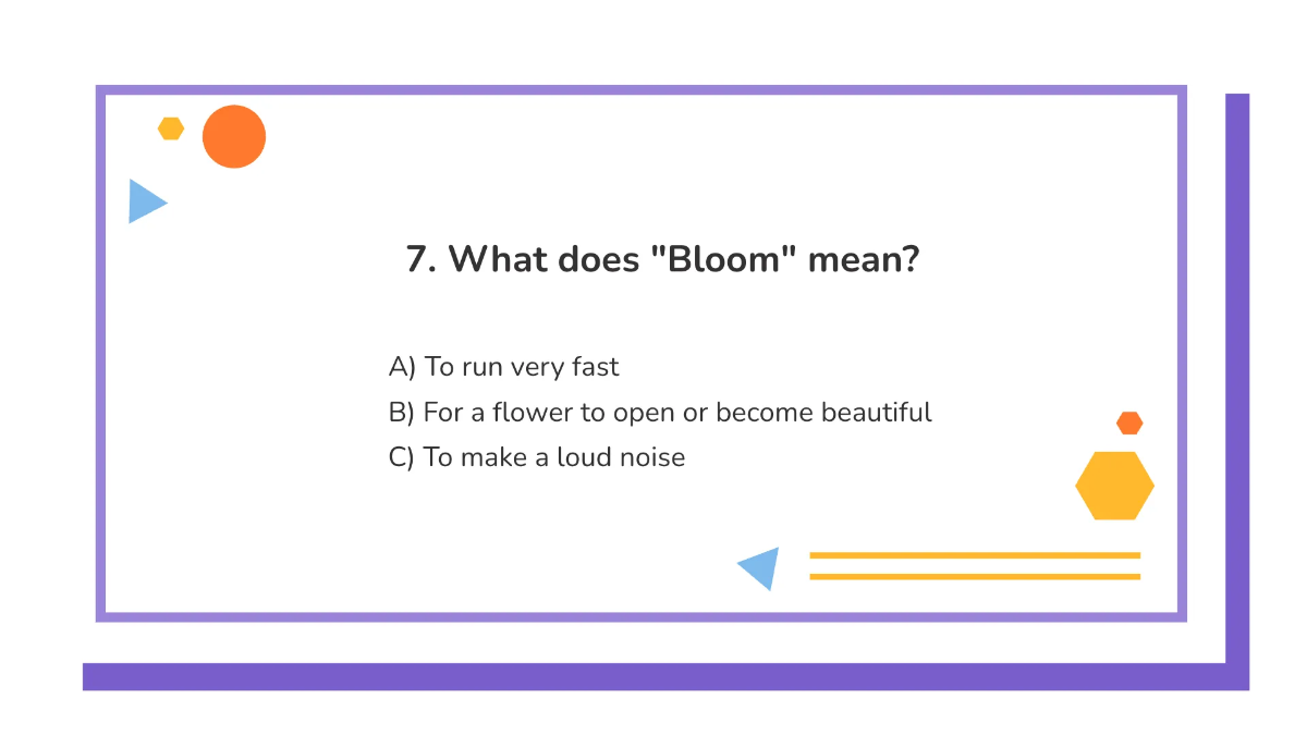 Free Vocabulary and Word Recognition Template to Edit Online