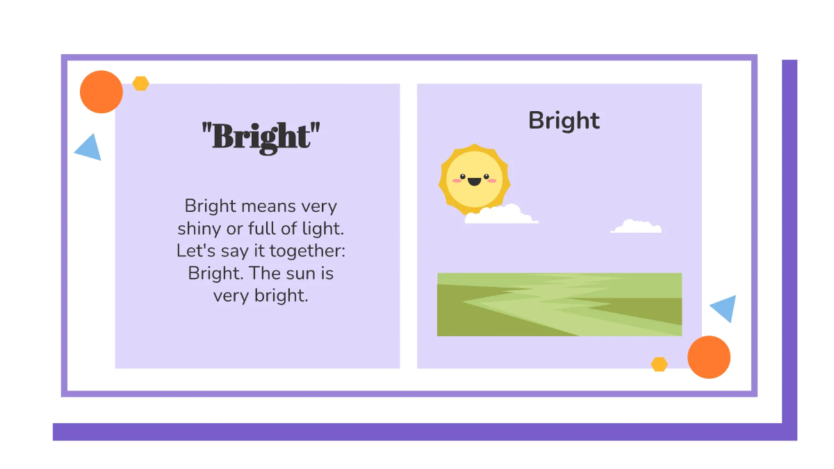 Free Vocabulary and Word Recognition Template to Edit Online
