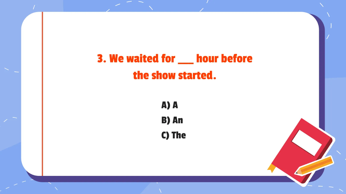 Free Articles A, An, and The Template to Edit Online