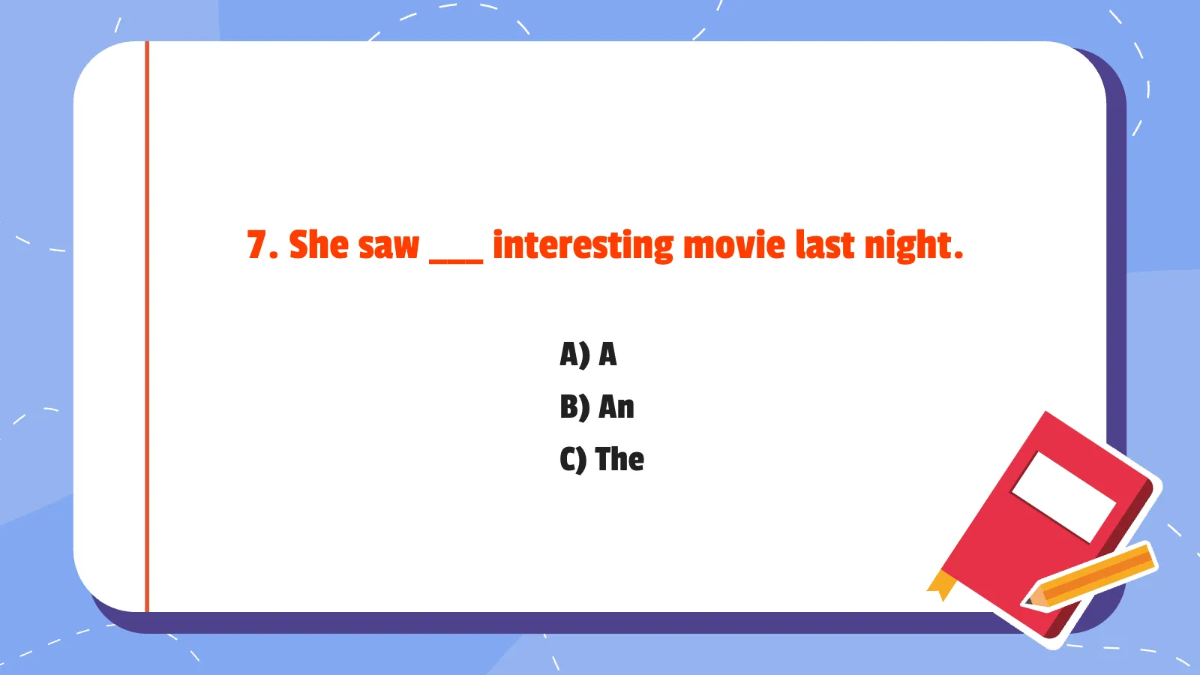 Free Articles A, An, and The Template to Edit Online