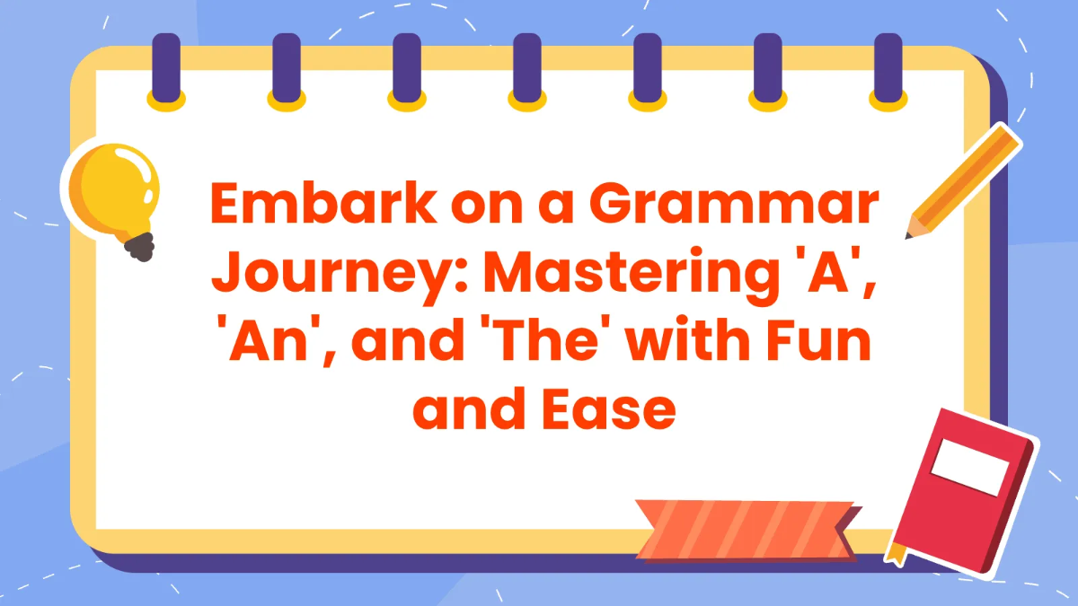 Free Articles A, An, and The Template to Edit Online