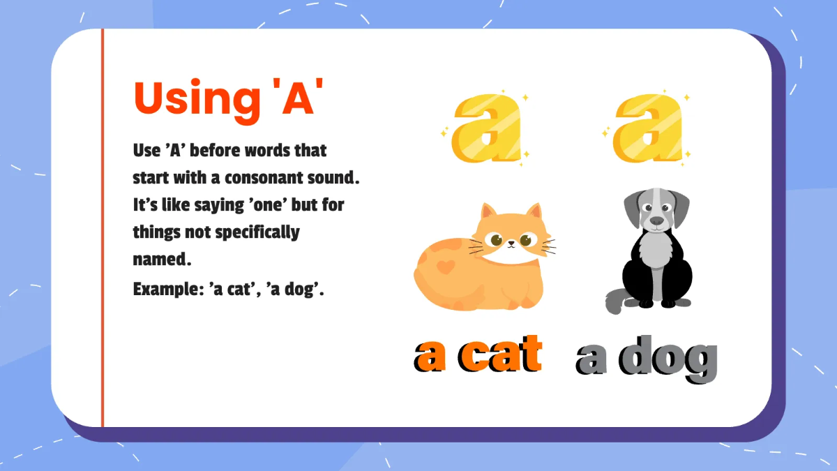 Free Articles A, An, and The Template to Edit Online