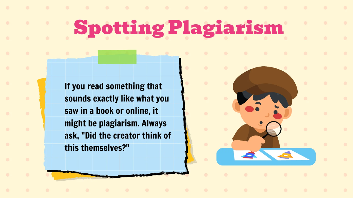 Free Identifying and Correcting Plagiarism Template to Edit Online
