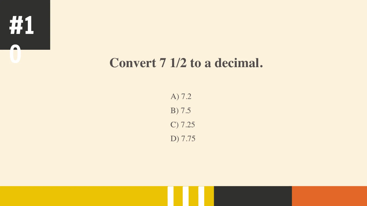 Free Convert Between Decimals and Fractions or Mixed Numbers Template to Edit Online