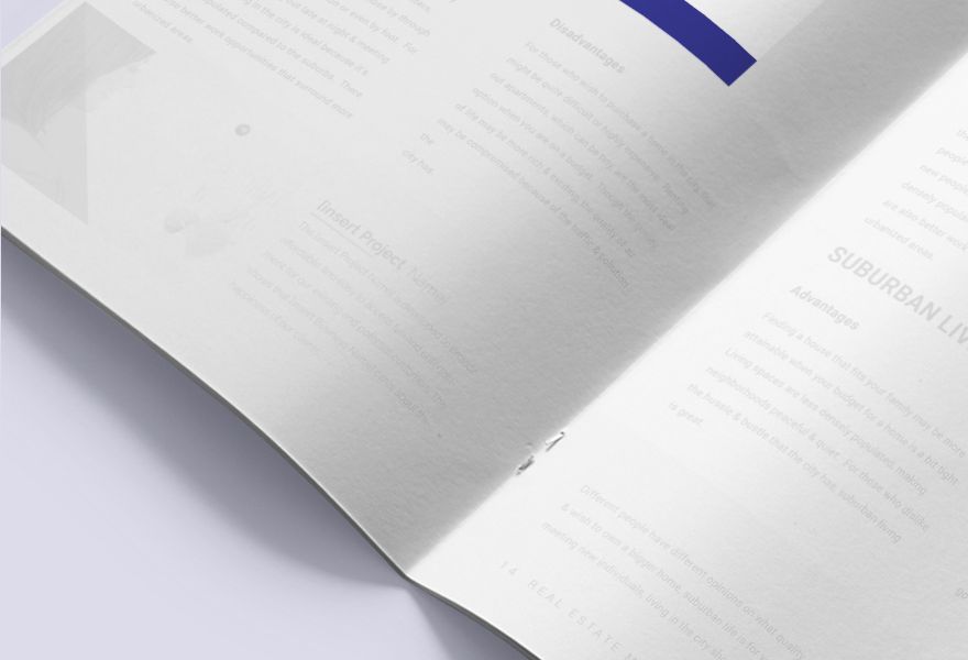 Investment Magazine Ads Template