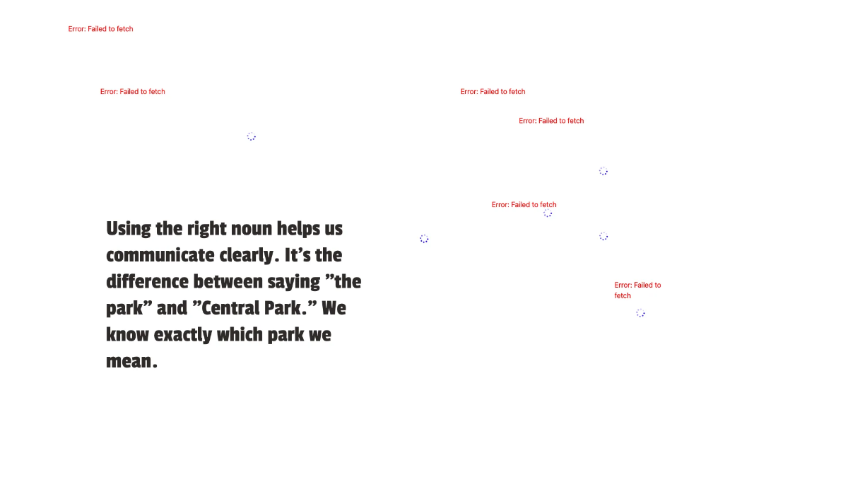 Free Common and Proper Nouns Template to Edit Online