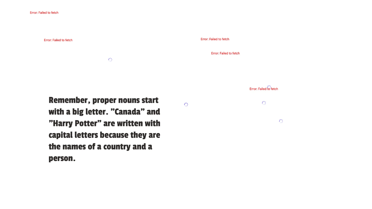 Free Common and Proper Nouns Template to Edit Online