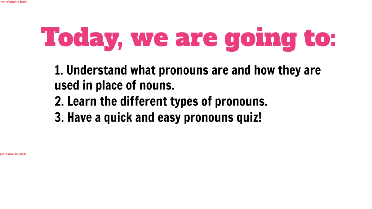 Free Pronouns Template to Edit Online