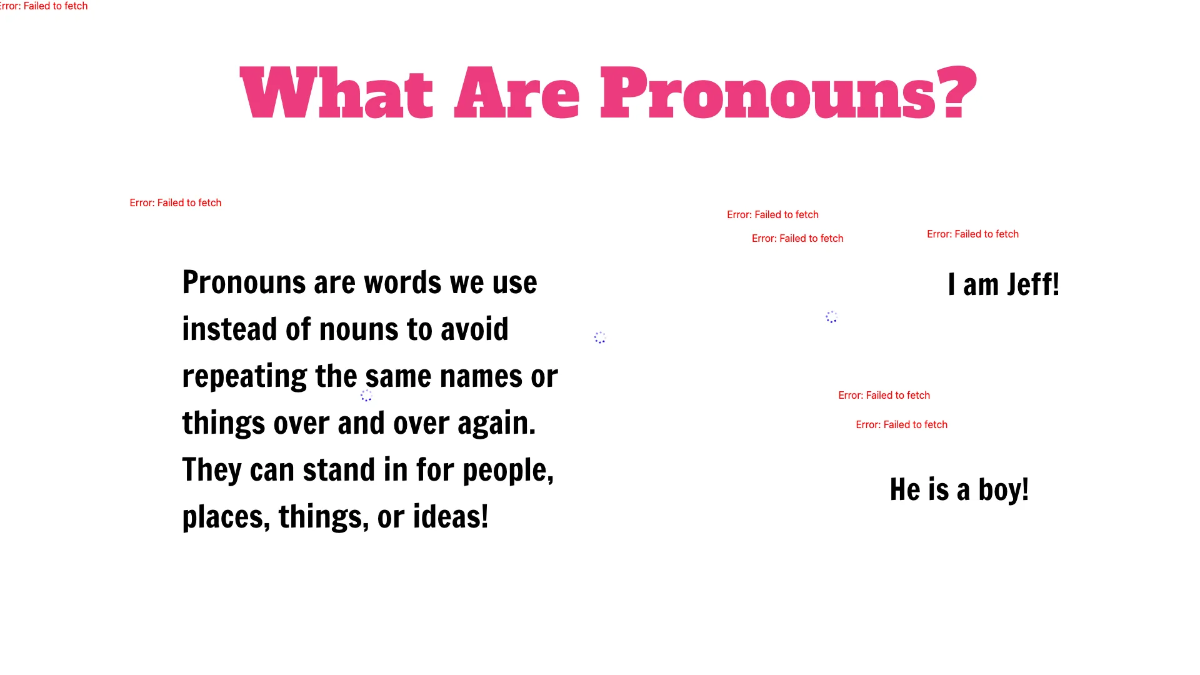 Free Pronouns Template to Edit Online