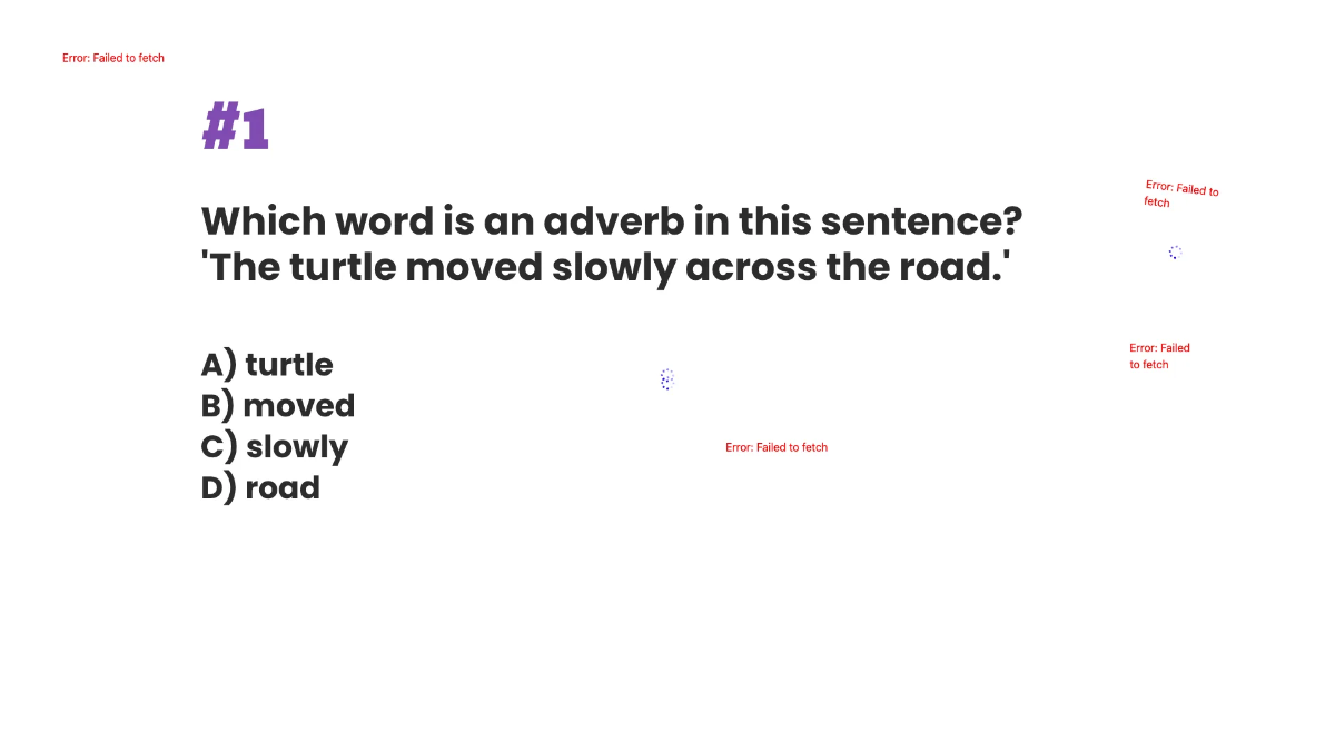 Free Adverbs Template to Edit Online
