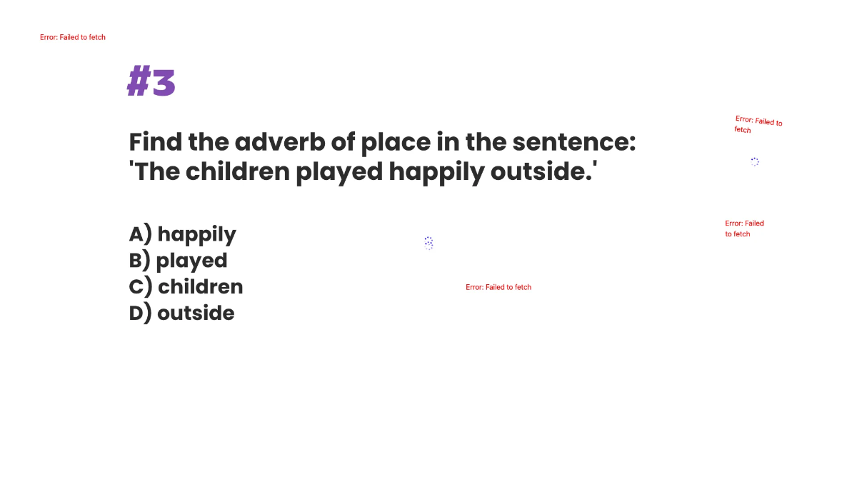 Free Adverbs Template to Edit Online