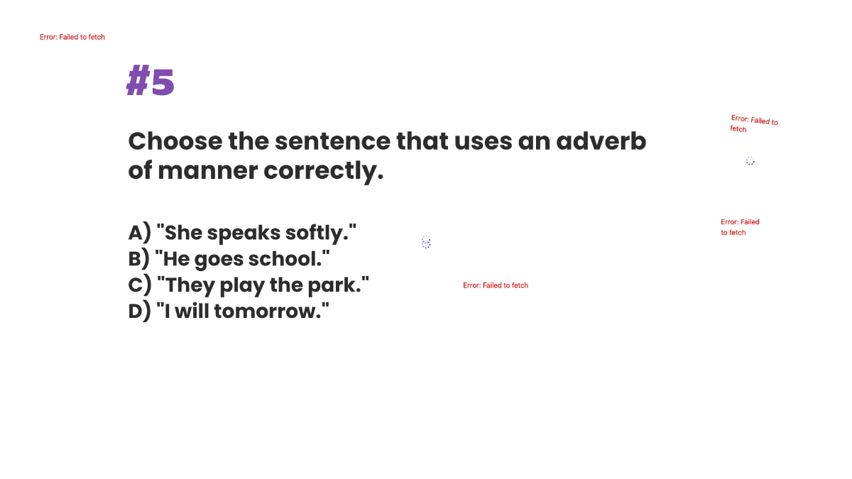 Free Adverbs Template to Edit Online