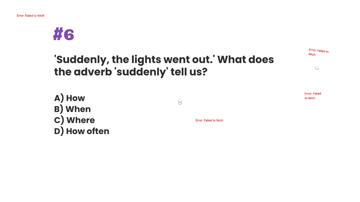 Free Adverbs Template to Edit Online