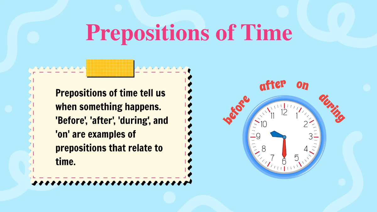 Free Prepositions Template to Edit Online