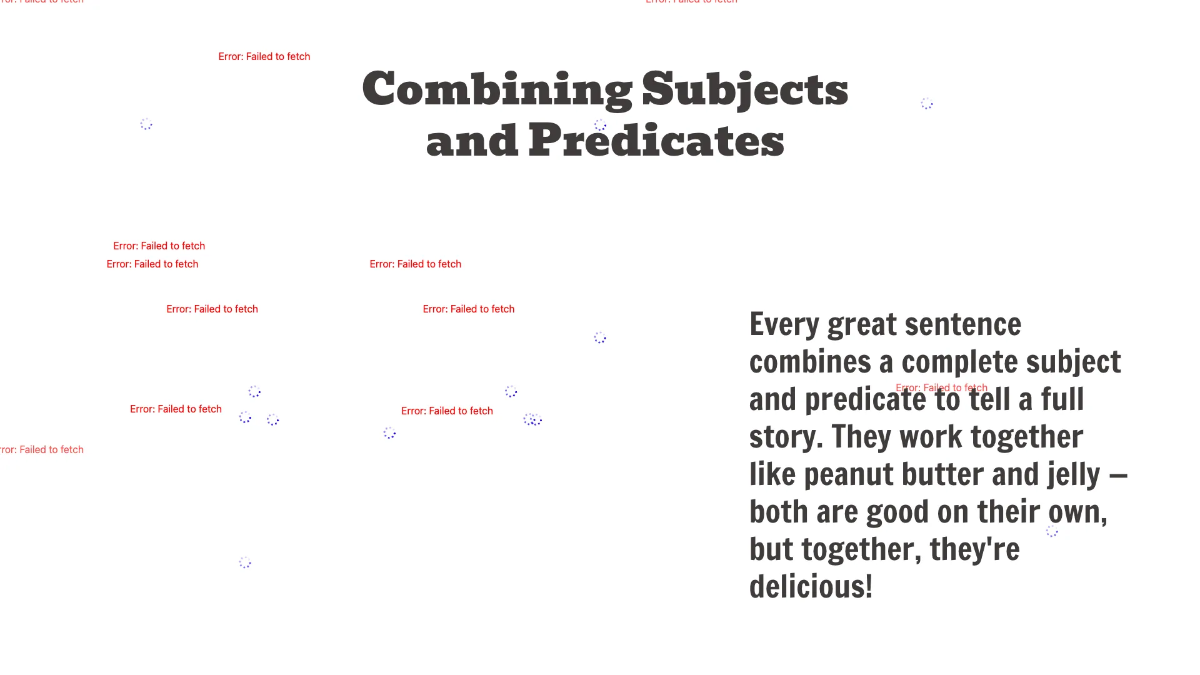 Free Complete Subject and Predicate Template to Edit Online