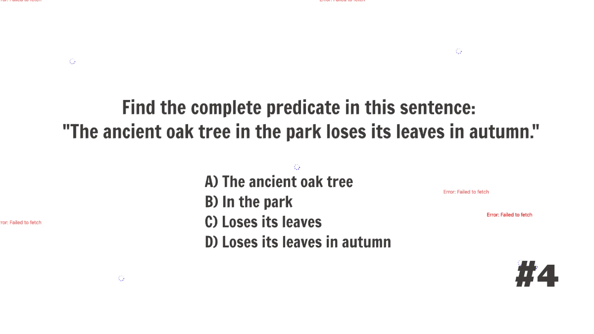 Free Complete Subject and Predicate Template to Edit Online