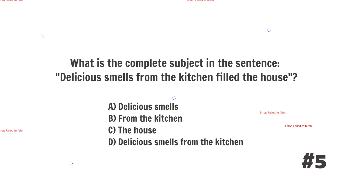 Free Complete Subject and Predicate Template to Edit Online