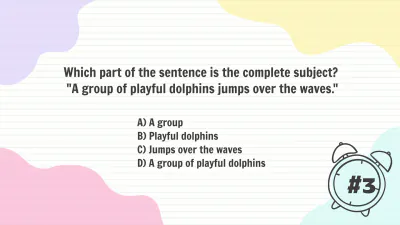 Free Complete Subject and Predicate to Edit Online
