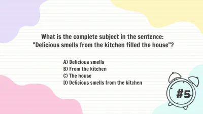 Free Complete Subject and Predicate to Edit Online