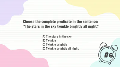 Free Complete Subject and Predicate to Edit Online