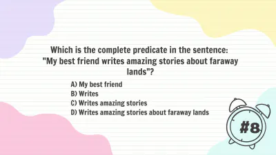 Free Complete Subject and Predicate to Edit Online
