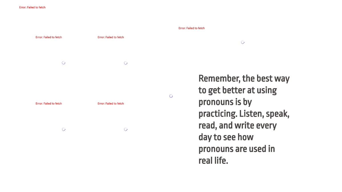 Free Subject and Object Pronouns Template to Edit Online