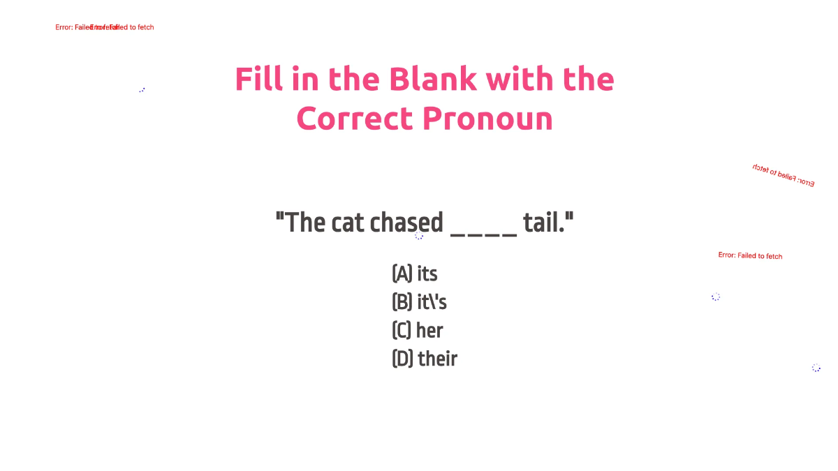 Free Subject and Object Pronouns Template to Edit Online