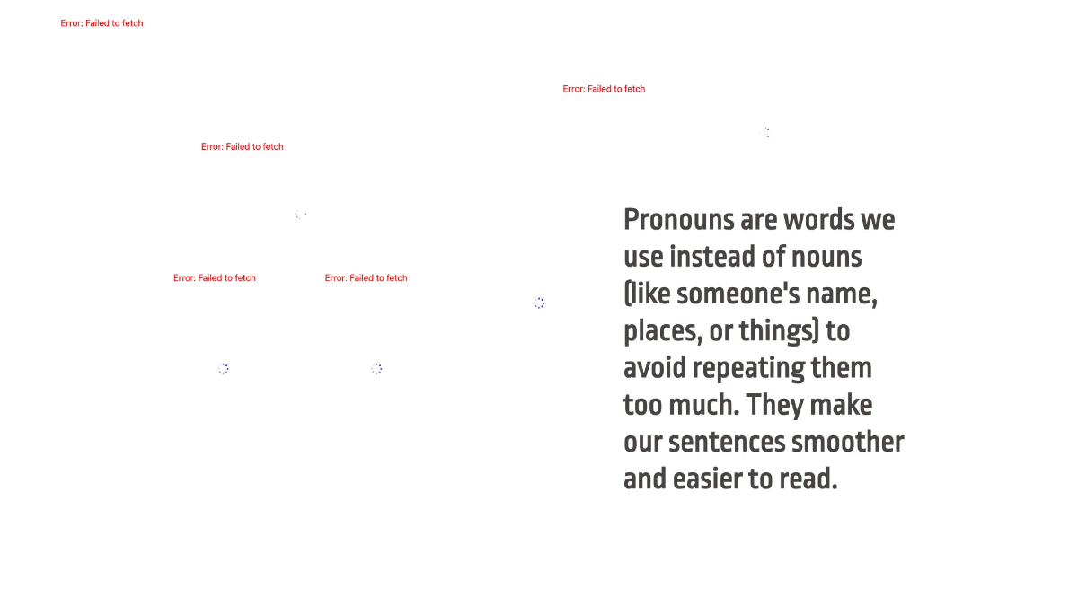 Free Subject and Object Pronouns Template to Edit Online