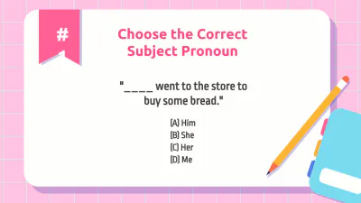 Free Subject and Object Pronouns to Edit Online