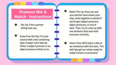 Free Subject and Object Pronouns to Edit Online