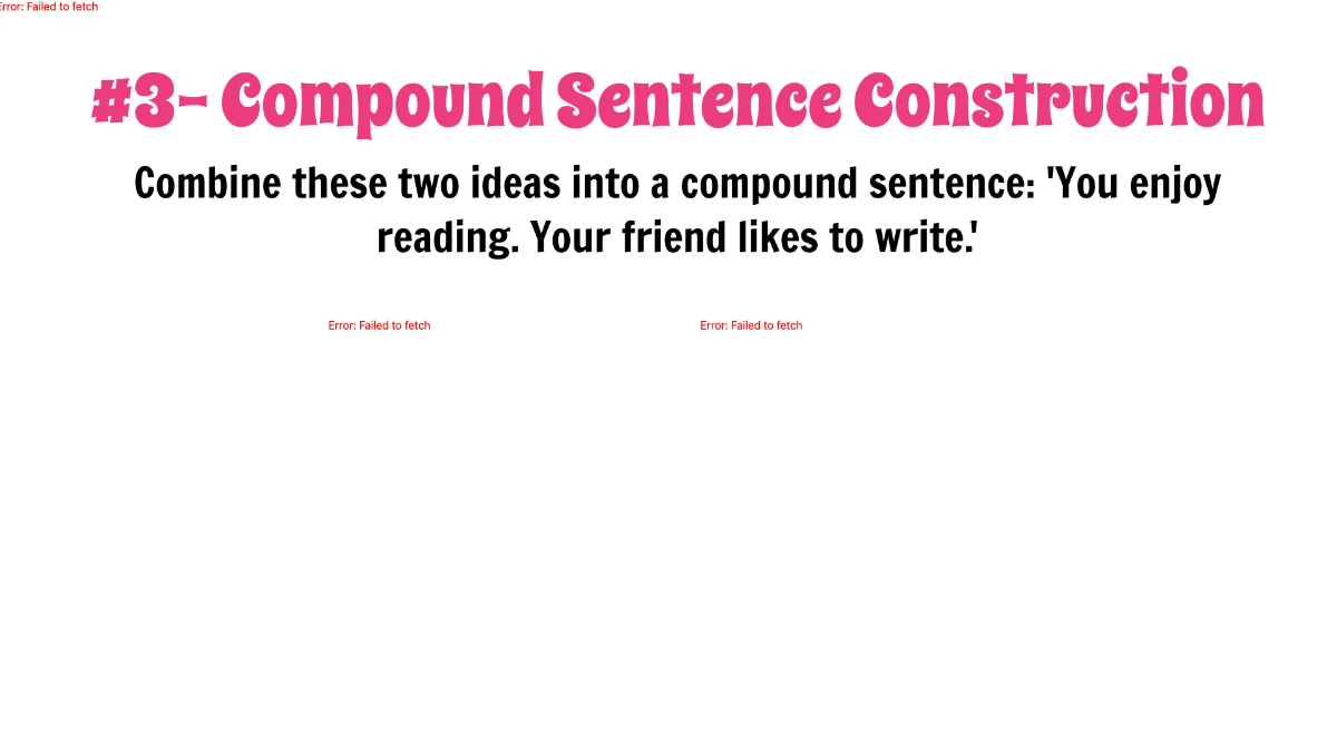 Free Simple, Compound, and Complex Sentences Template to Edit Online