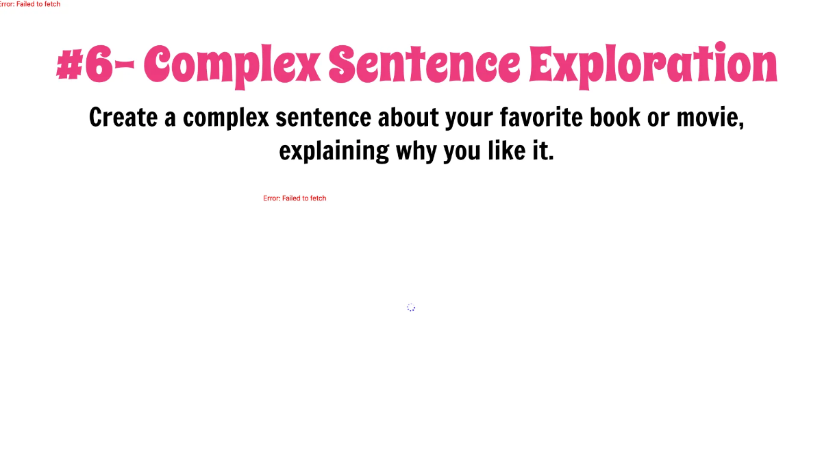 Free Simple, Compound, and Complex Sentences Template to Edit Online
